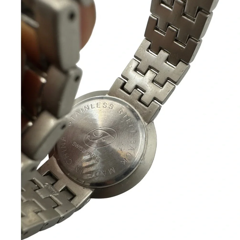 Fronstini Quartz‎ Watch Stainless Steel Bracelet Untested Needs Battery